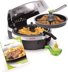 Frytkownica Tefal ActiFry YV960130, Czarna/Srebrna