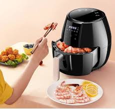 Mała Frytkownica Powietrzna 1350W z Funkcją Piekarnika