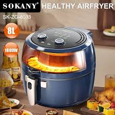 Frytkownica SOKANY XXL 8L 1800W – Inteligentna i Wielofunkcyjna