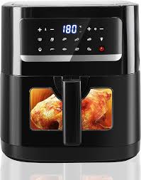 Frytownica Emphsism Air Fryer 7L z Okienkiem i 10 Programami