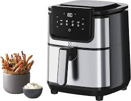 Frytkownica Electrolux E6Af1-4St, Srebrna, 1500 W