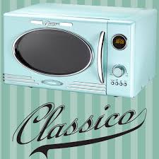 Retro Kuchenka Mikrofalowa Melissa 900W - Mięta Pieprzowa