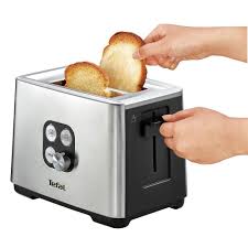 Tefal Equinox TT420D30 - Toster Srebrny 900 W do 2 Kromek