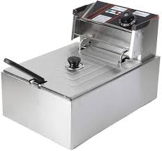 Frytkownica gastronomiczna 2500W, 5,5L, z termostatem 200°C